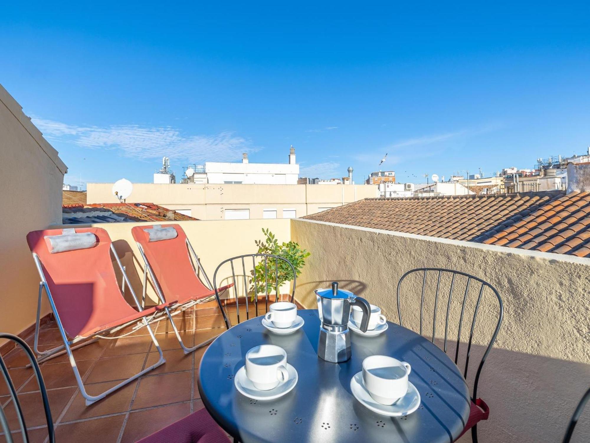 H2M Lazcano With Sunny Terrace In Old Town 말라가 외부 사진